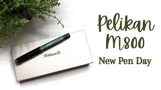 NEW PEN DAY // PELIKAN M800 // Is this the best pen ever? #fountainpenreview