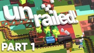 UNRAILED! - GET THE TROPHIES!! (Part 1)