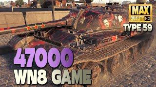 Type 59: Almost 50k wn8 game in no time - World of Tanks