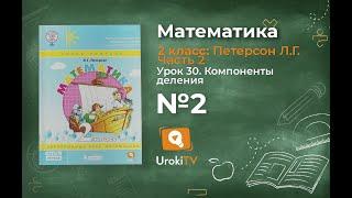 Урок 30 Задание 2 – ГДЗ по математике 2 класс (Петерсон Л.Г.) Часть 2