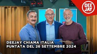 Deejay Chiama Italia - Puntata del 26 settembre 2024  / Ospite Aldo Cazzullo