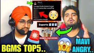 Mavi Angry on BGMS Management Mazy Sardarji Predict BGMS Top 5?