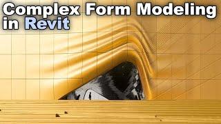 Complex Form Modeling in Revit Tutorial (Massing in Revit)