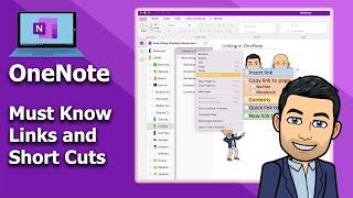 OneNote - Must know link options and short cuts ‍️