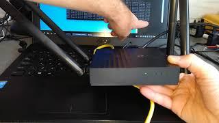 How to factory reset a TP-Link AC1200 Archer C64 Wi-Fi router.