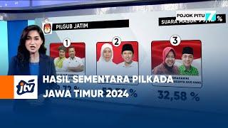 Hasil Sementara Pilkada Jatim 2024 | POJOK PITU JTV