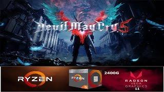 TEST DEVIL MAY CRY 5 - RYZEN 5 2400G VEGA 11 & 16GB RAM