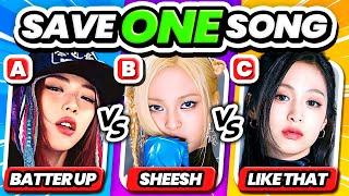 SAVE ONE KPOP SONG: SAME GROUP EDITION ️Choose you favorite song - KPOP QUIZ 2024