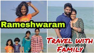 Rameshwaram Trip with Family  | ராமேஸ்வரம் | அரிச்சல்முனை | Travel Vlog | RK Family Vlogs