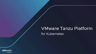 Introduction to VMware Tanzu Platform for Kubernetes