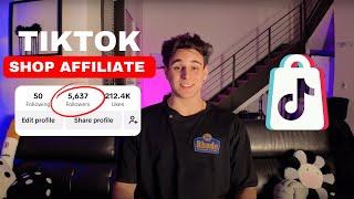 How to get 5k followers in 7 days for TikTok Shop Affiliate