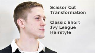 Short Clipper Cut - Princeton Style Hair Cut - Short Ivy League Haircut