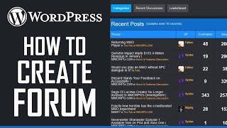 How To Make A Forum Using WordPress - Easy 2024 Tutorial