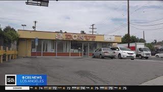 Iconic donut shop, Ms. Donut, closing doors in Echo Park