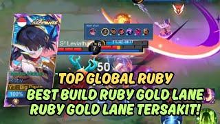 META BARU RUBY DAMAGEBEST BUILD RUBY TERSAKIT 2024GAMEPLAY RUBY GOLD LANE