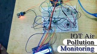 IOT Air Pollution Monitoring using Arduino