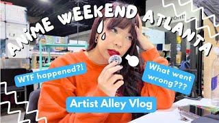 What Happened...?!?! Anime Weekend Atlanta Artist Alley Vlog | AWA Used to Be Good...???