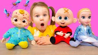 Five Kids Polly Had a Dolly + more Children's Songs and Videos