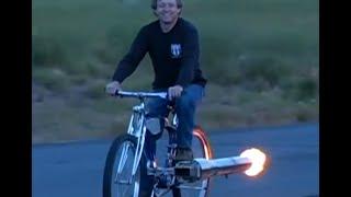 Home made jet bike doing 50MPH Robert Maddox