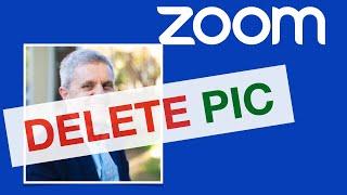 How to Delete Profile Pic in Zoom