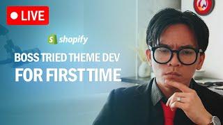 WeeklyHow Boss Tried Shopify Theme Development For The First Time LIVE