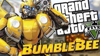 THE NEW BUMBLEBEE MOVIE MOD (GTA 5 PC Mods Gameplay)