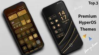 3 Premium HyperOS Themes for Xiaomi,Redmi,Poco  | HyperOS Amazing  Themes