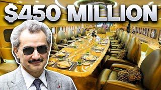 Inside Saudi Prince Alwaleed bin Talal's Airbus A380 Private Jet