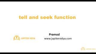 13.5 Tell and Seek Function | File Management | Learn Python Programming Step by Step Tutorials