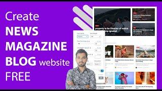 How to Make a Magazine & Newspaper or Blog Website with WordPress FREE - 2021