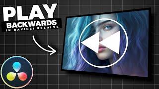 How To REVERSE Video PLAYBACK In Davinci Resolve