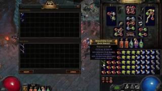 Path of Exile - Alching 160 ilvl84+ amulets (Breach Sc)