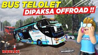 ROMBONGAN BUS TELOLET BASURI WISATA DIPAKSA OFFROAD BERLUMPUR !! ROLEPLAY BUS INDONESIA - Roblox