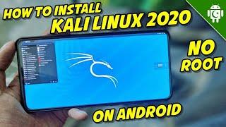 How to INSTALL Kali Linux on android 2020||Without Root||accent hacker