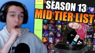 *NEW Season 13* - Best Champions To Climb and LEARN MID LANE