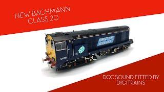 New Bachmann Class 20 DCC Sound fitted by Digitrains Lincoln