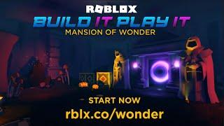 NEW ROBLOX EVENT OUT! (Build It, Play It: Mansion of Wonders)