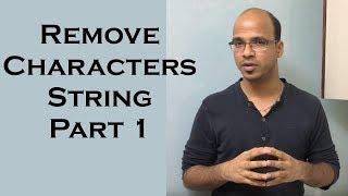 Remove Characters from Number String in Java  | use of StringBuffer in Java Part 1