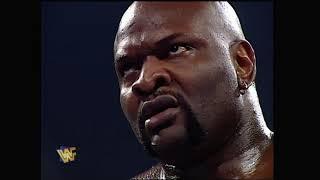 Farooq calls Ahmed Johnson a Uncle Tom. Legion of Doom stand with Ahmed at Wrestlemania 13! (WWF)