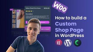 How To Create A WooCommerce Shop Page In Elementor & JetWooBuilder