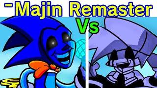 Friday Night Funkin' VS Minus Majin Sonic Remastered (FNF Mod/Hard) (SONIC.EXE 1.5 Endless with BF)