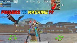 POWER OF FIVE FINGERS  FASTEST PLAYER OF PUBG MOBILE LITE - BGMI LITE