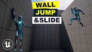 How To Make Wall Jump and Slide In Unreal Engine 5