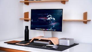 Apple Mac Studio and Studio Display - A Minimal But Perfect Desk Setup!