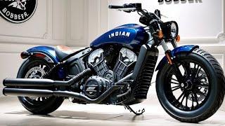 Riding the Indian Scout Bobber: A Thrilling Journey.!!!