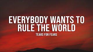 "Giant Speaker Man" Tears For Fears - Everybody Wants To Rule The World (Lyrics)