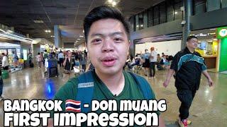 BANGKOK FIRST IMPRESSION ! Don Muang Airport Arrival To The Center City Of Bangkok 