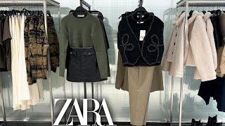 ZARA NEW WOMEN'S WINTER COLLECTION / NOVEMBER 2024 LATEST ARRIVALS