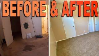 From ugly to beautiful in 2 weeks Rental property remodel