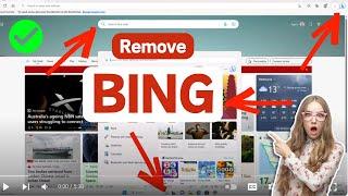How To Remove Bing From Windows 11 Start Search, Taskbar And Microsoft Edge | Remove Bing Search